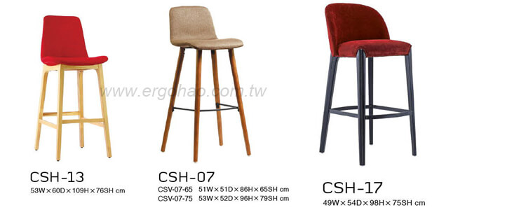 高腳椅, 吧枱椅